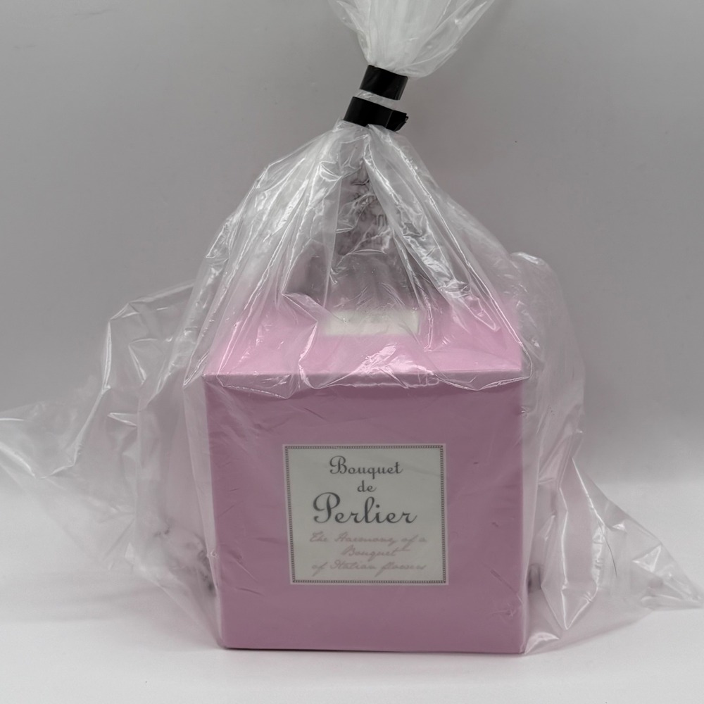 Perlier Bouquet de Perlier Italinian Flowers Gift Sealed Pink Box Vintage